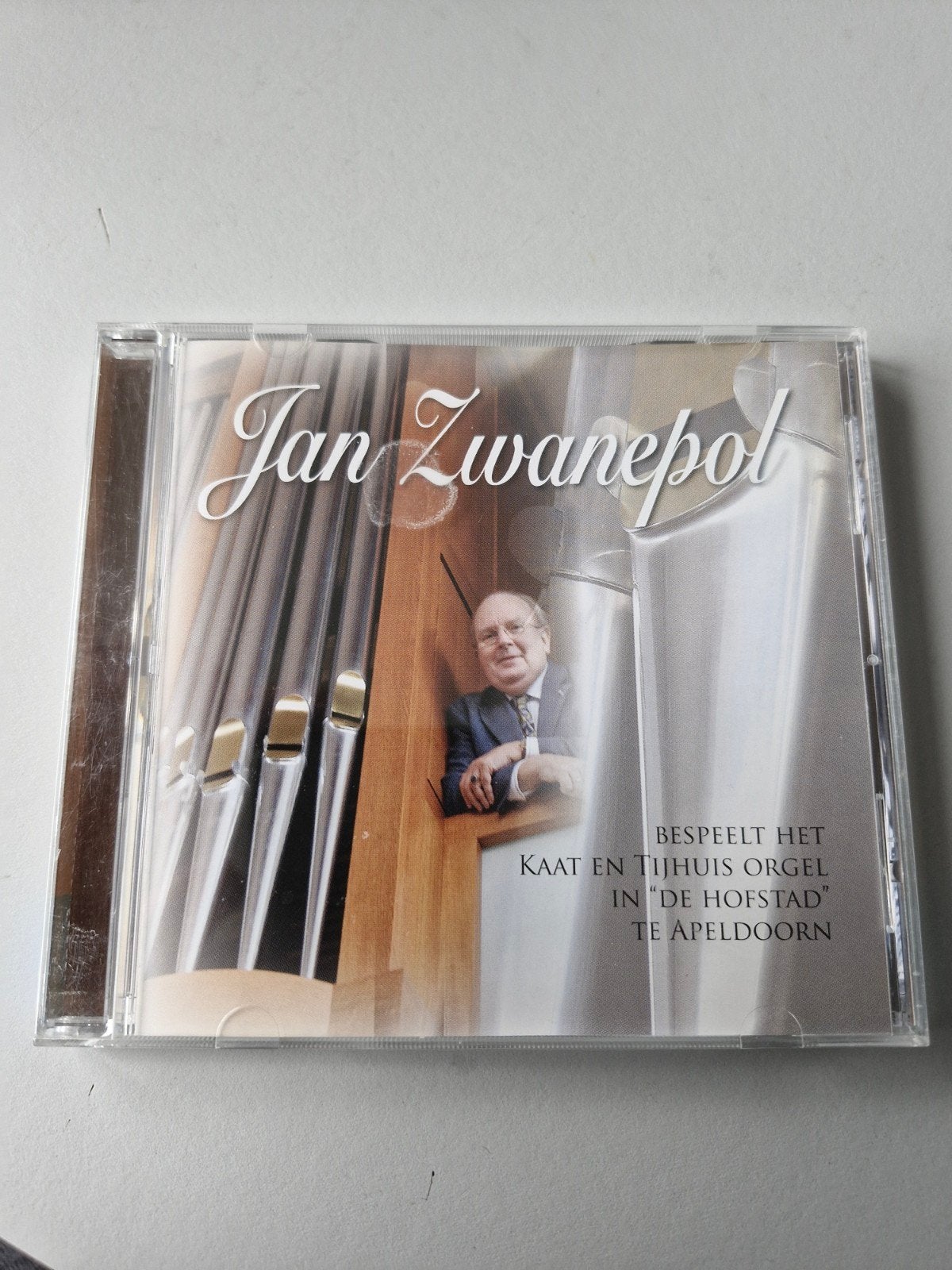 Orgel CD Jan Zwanepol - Kaat en Tijhuis Orgel 'De Hofstad', Gebruikt, Overige typen, Ophalen of Verzenden, Barok