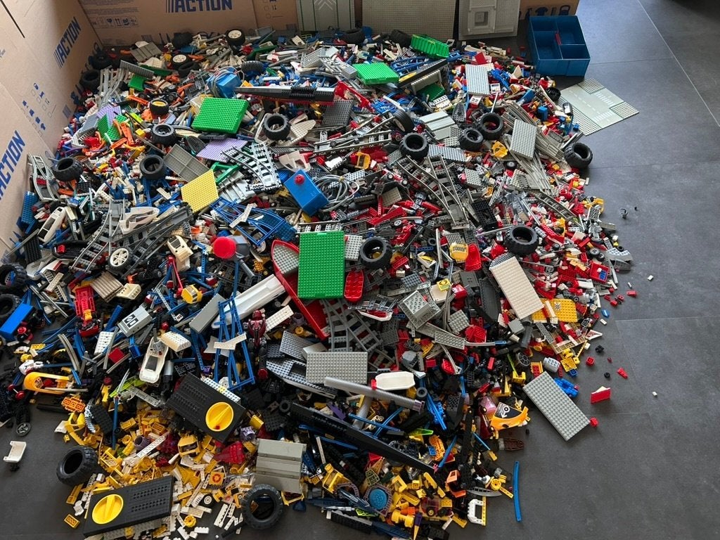SB2835 - Lego bulk 85 kg - gebruikt, Ophalen, Gebruikt