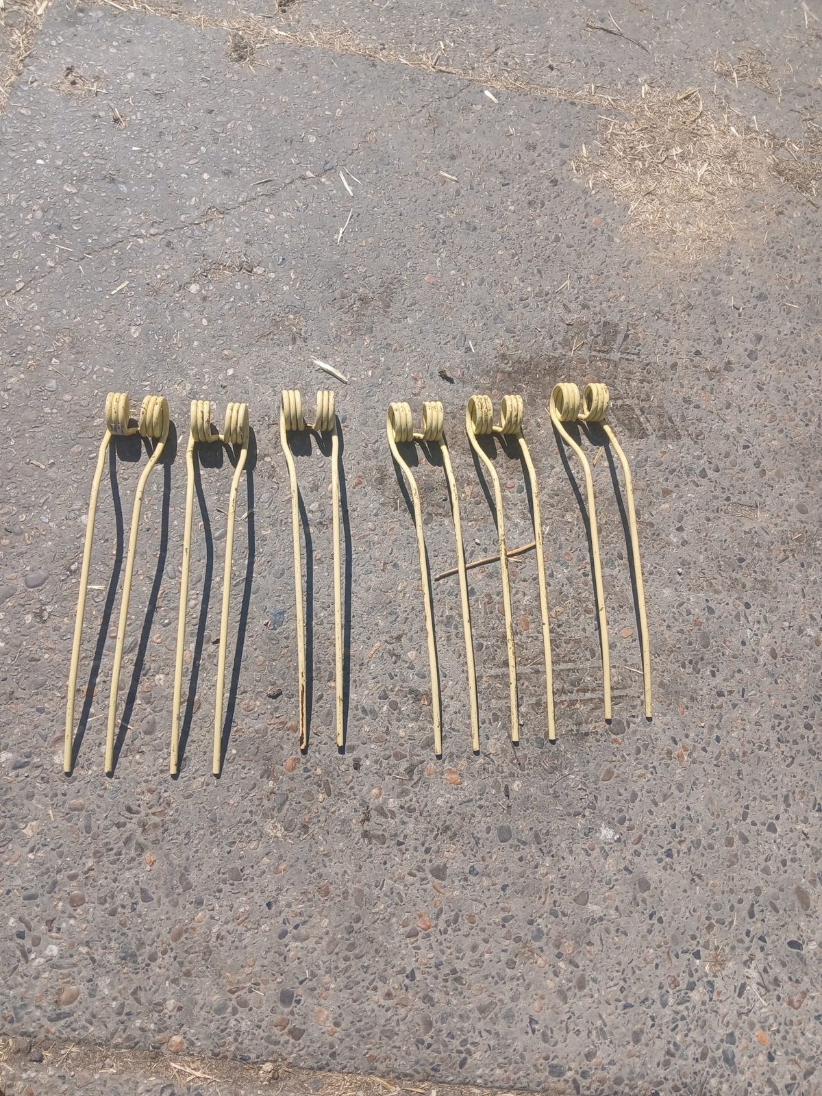Krone harkentanden voor hooibouwmachines (13 stuks), Ophalen of Verzenden, Veehouderij, Weidebouw
