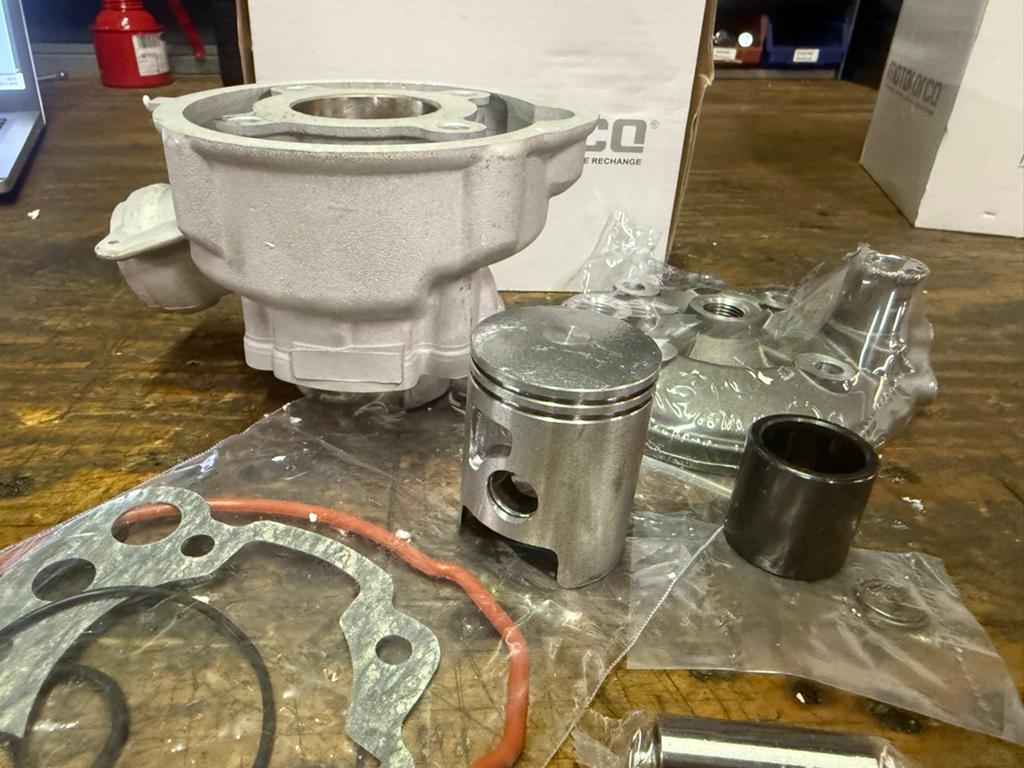 Motoforce 50cc Aluminium Cilinder AM6 - Nieuw, Am6, Am6, Nieuw, Ophalen of Verzenden