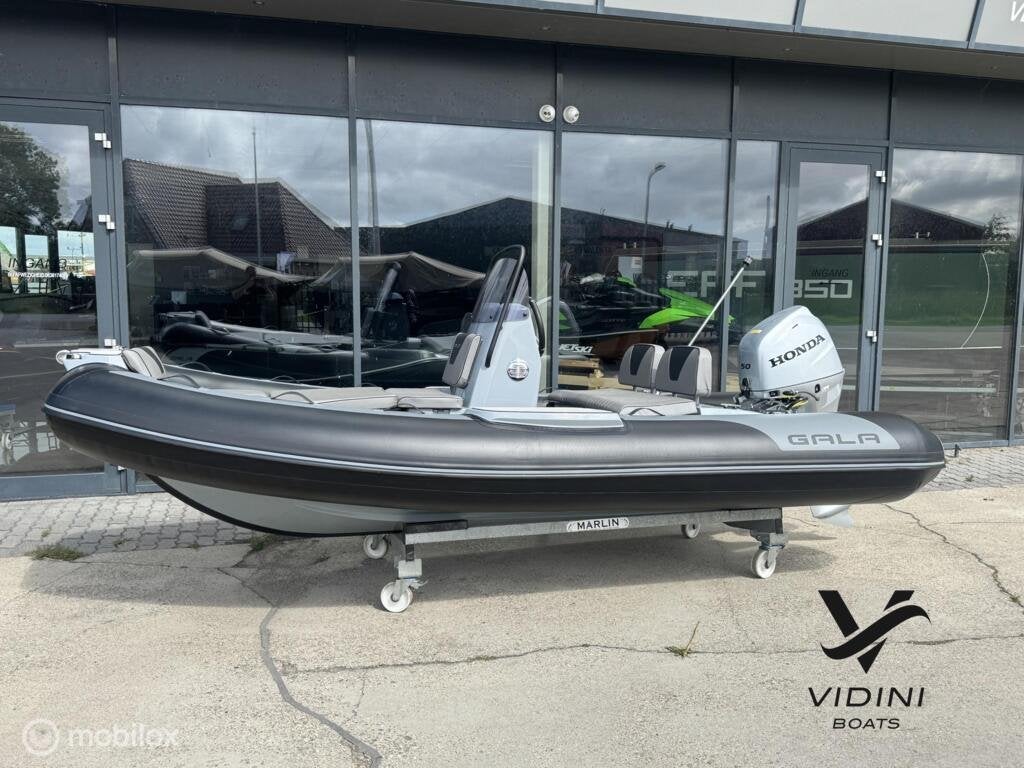 Gala V420 Alu rib uitgerust met Honda 50pk, Watersport en Boten, Gala, Nieuw, Benzine