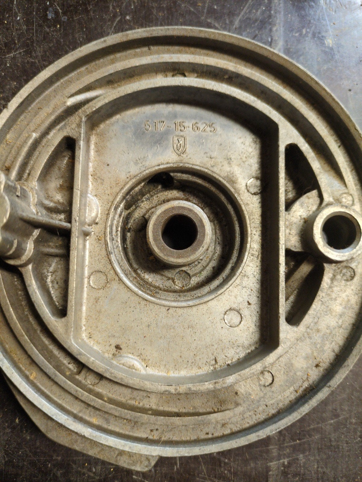 Remankerplaat Zündapp 517-15-625, Ophalen of Verzenden
