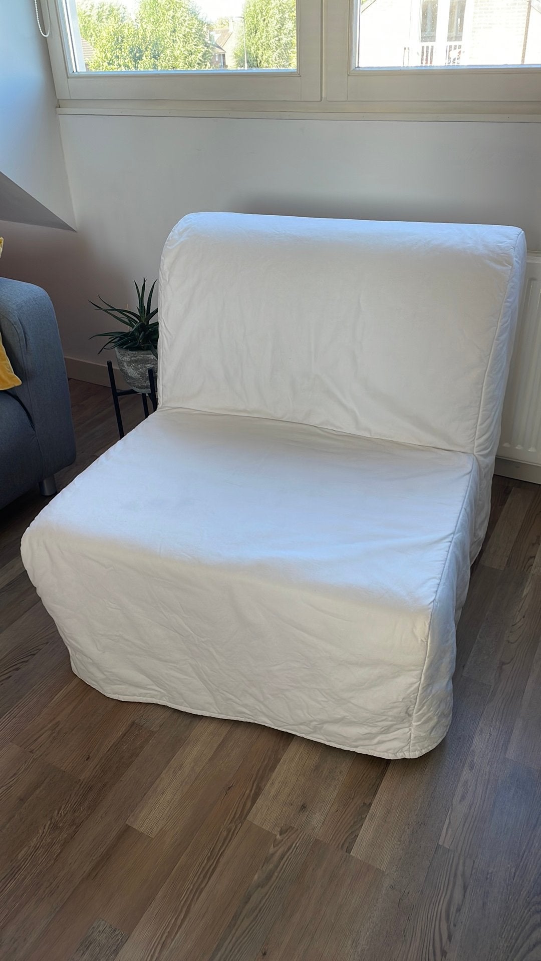 Ikea slaapstoel / slaap fauteuil Lycksele, Ophalen, Zo goed als nieuw, Eenpersoons