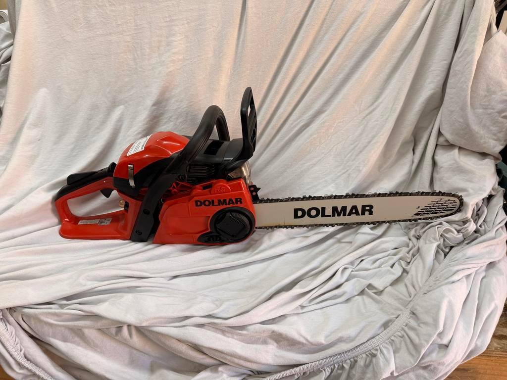 Benzine kettingzaag DOLMAR PS-352 TLC, Tuin en Terras, Hand-tuingereedschap, Zo goed als nieuw, Overige soorten, Ophalen