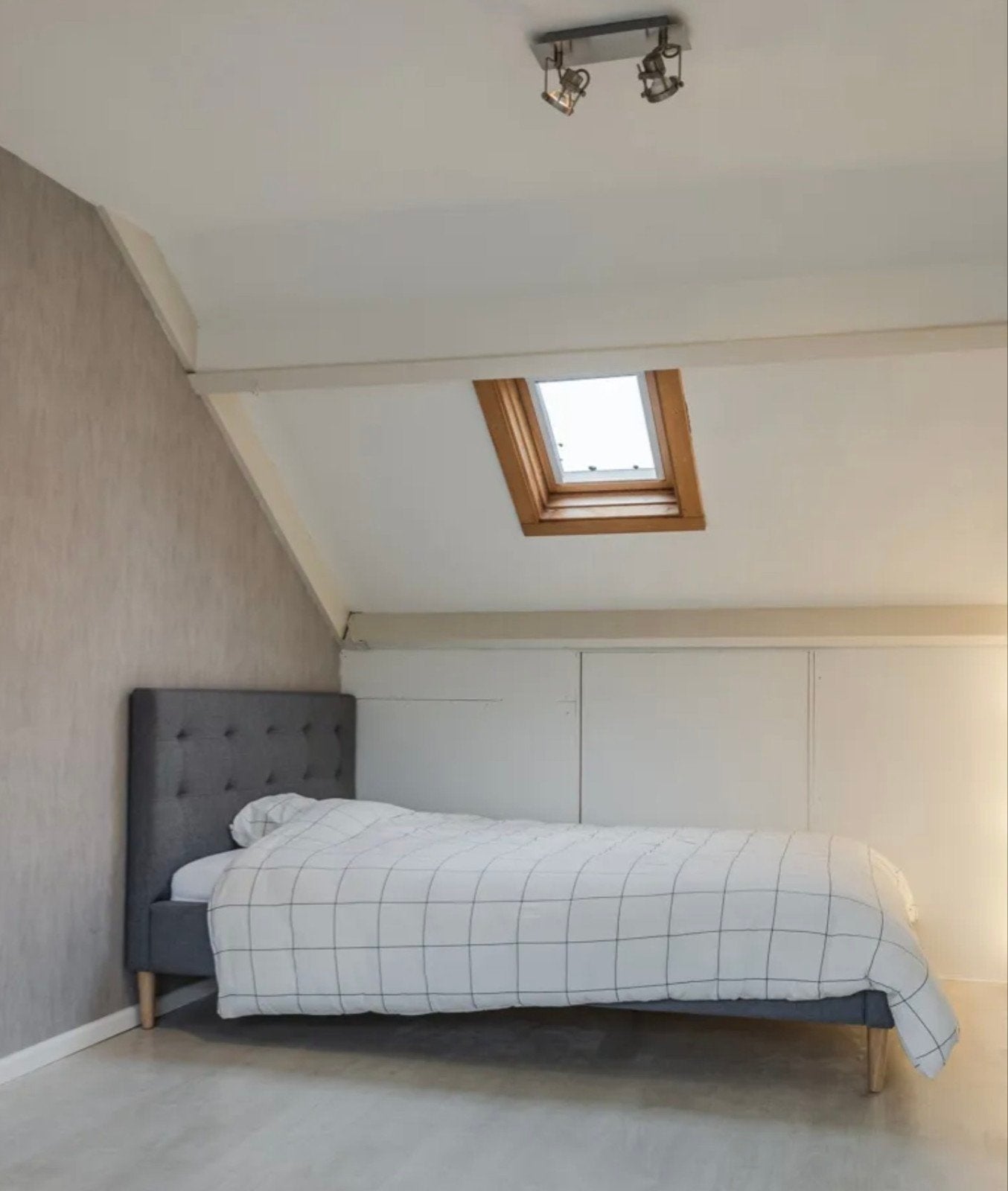 Bedframe met springveer matras 140x200, Ophalen, Gebruikt, Tweepersoons, 140 cm