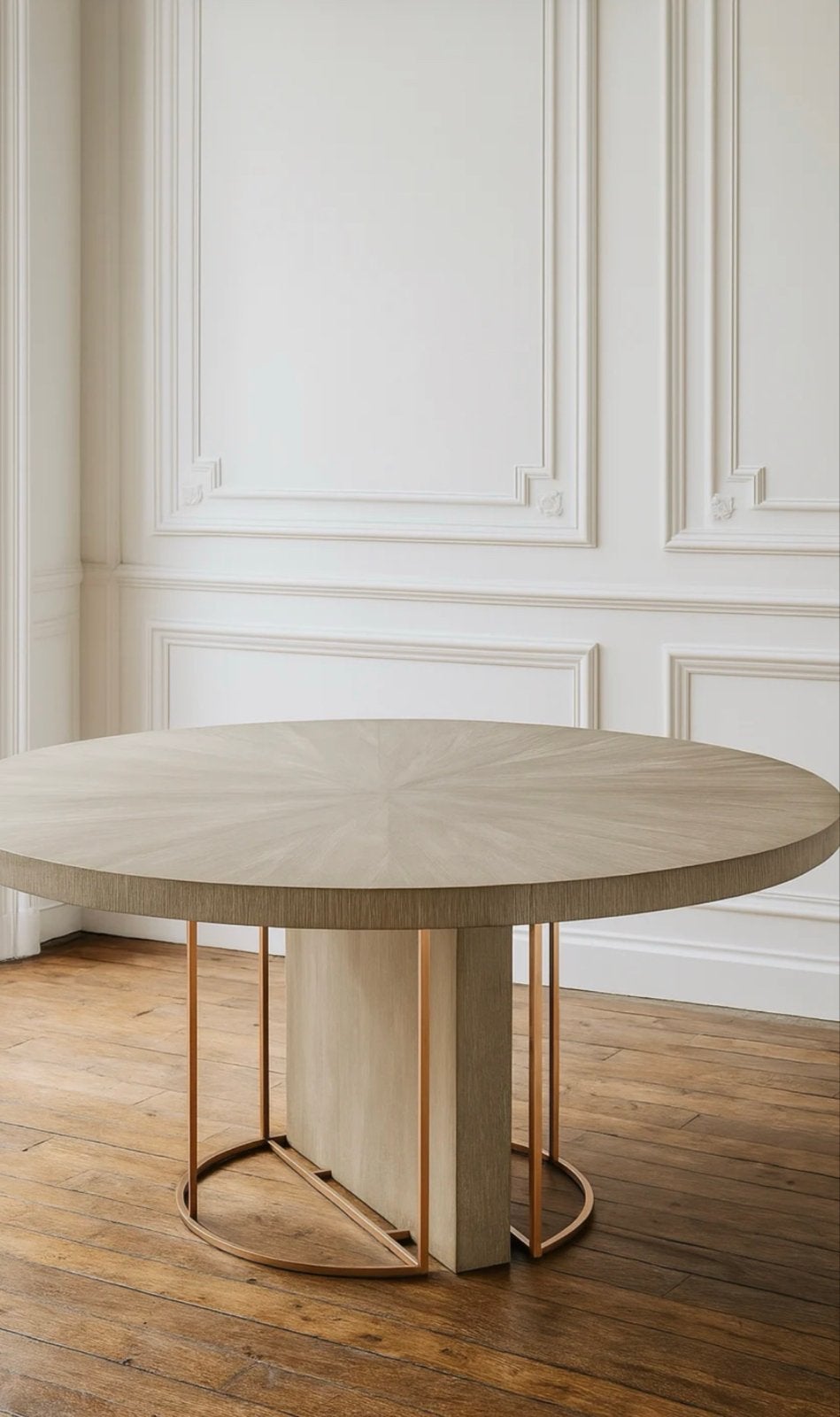 Eichholtz Remington Ronde Eettafel - Zo goed als nieuw, Huis en Inrichting, Ophalen, 100 tot 150 cm, Rond, Zo goed als nieuw