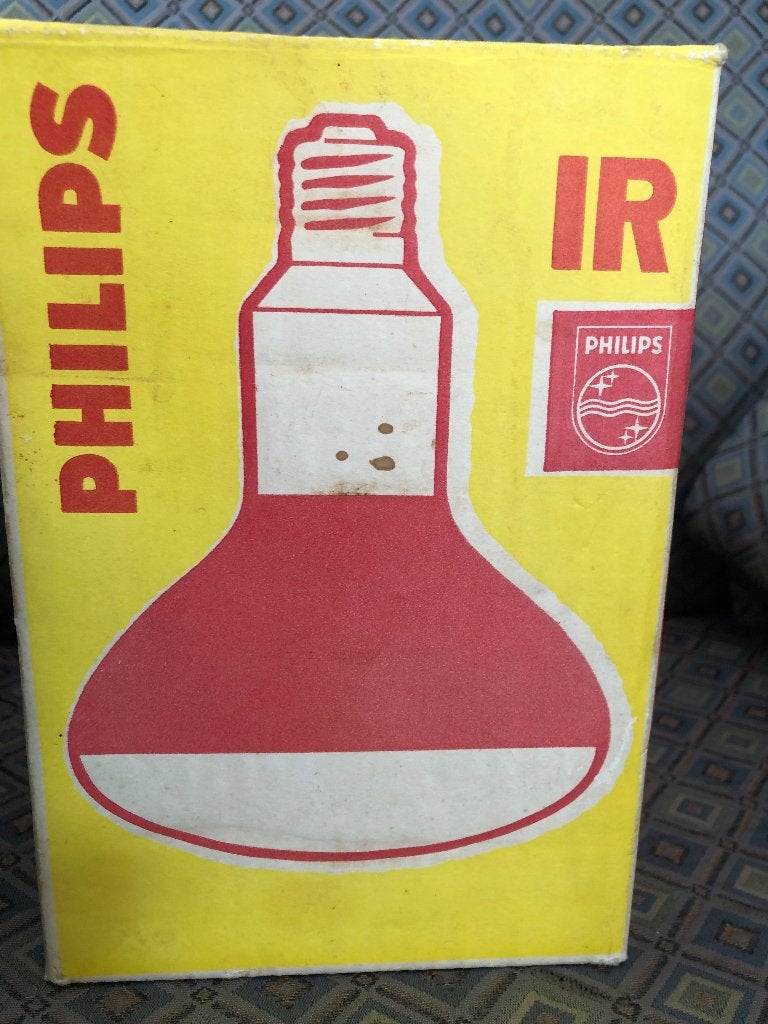 Vintage Philips InfraRood lamp, Ophalen, Zo goed als nieuw, Lichaamsverzorging