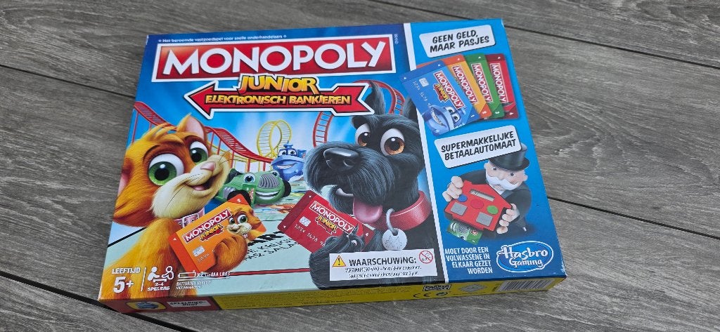 monopoly junior electronische bankieren, Ophalen of Verzenden, Gebruikt