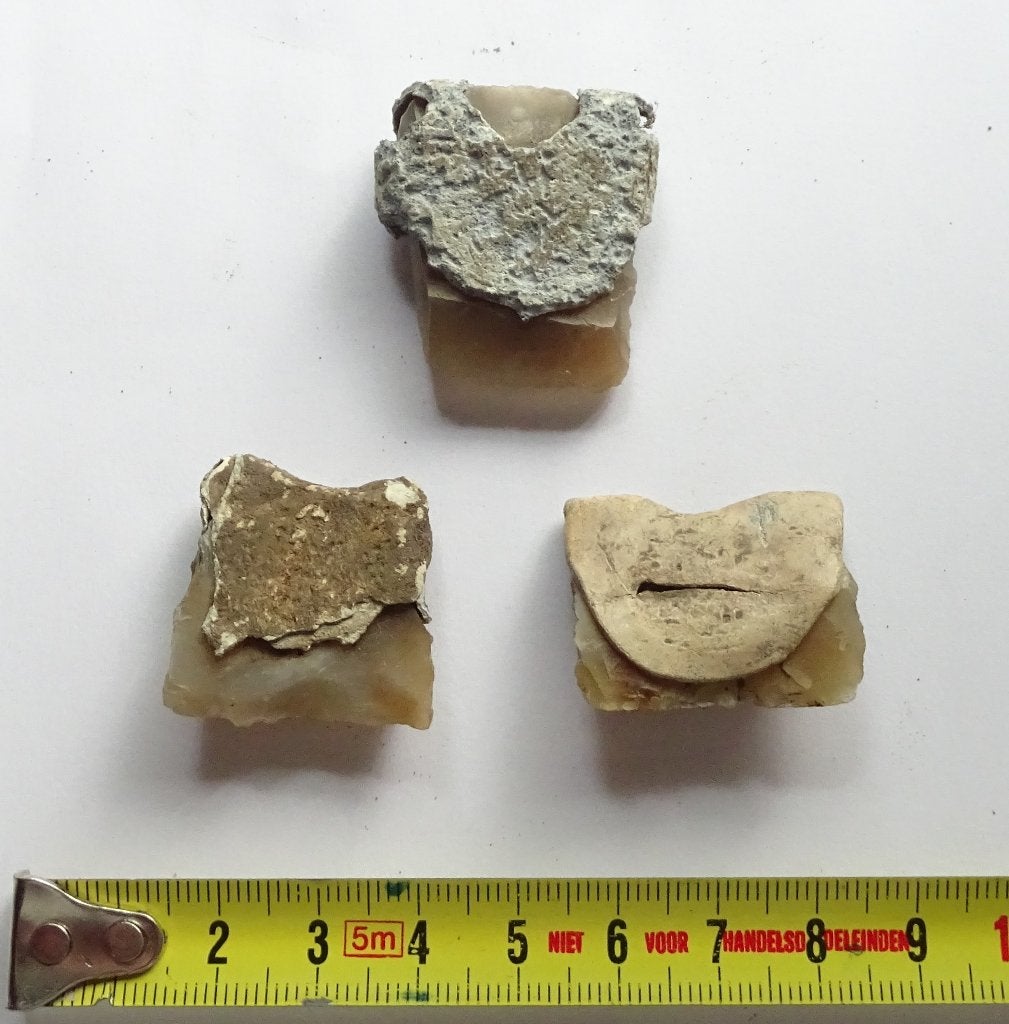 bodemvondst antiek musket snaphaan 3 stuks 17de eeuw, Verzenden
