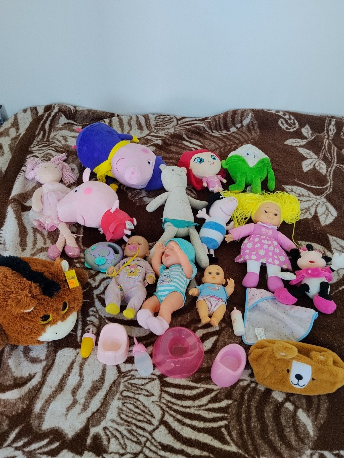 Groot speelgoedpakket: BABY Born, Peppa Pig en meer!, Ophalen, Gebruikt, Babypop