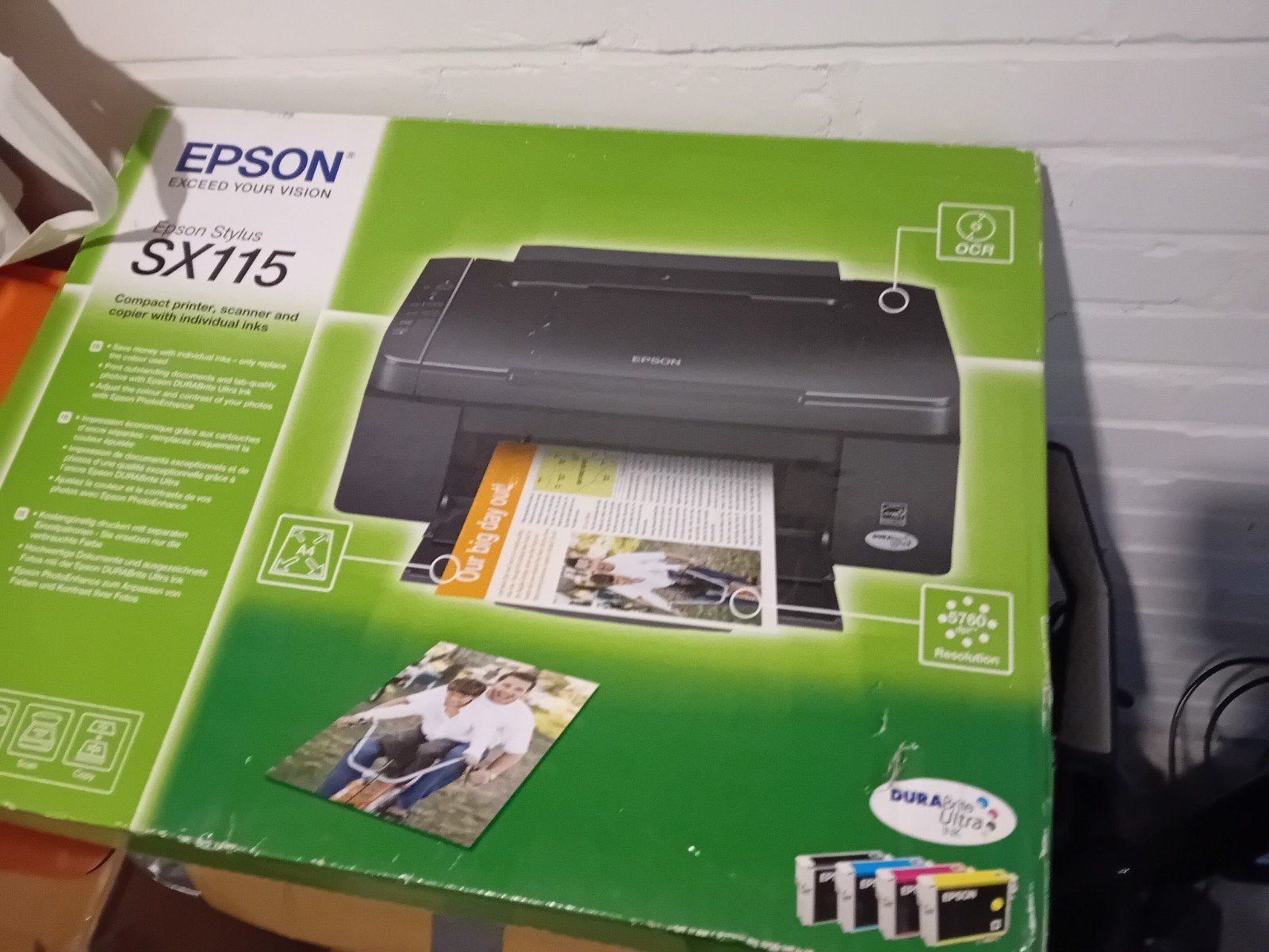 Nieuwe Epson Stylus SX115 All-in-One Printer - Ongebruikt!, Computers en Software, Printers, Ophalen, Kleur printen, All-in-one