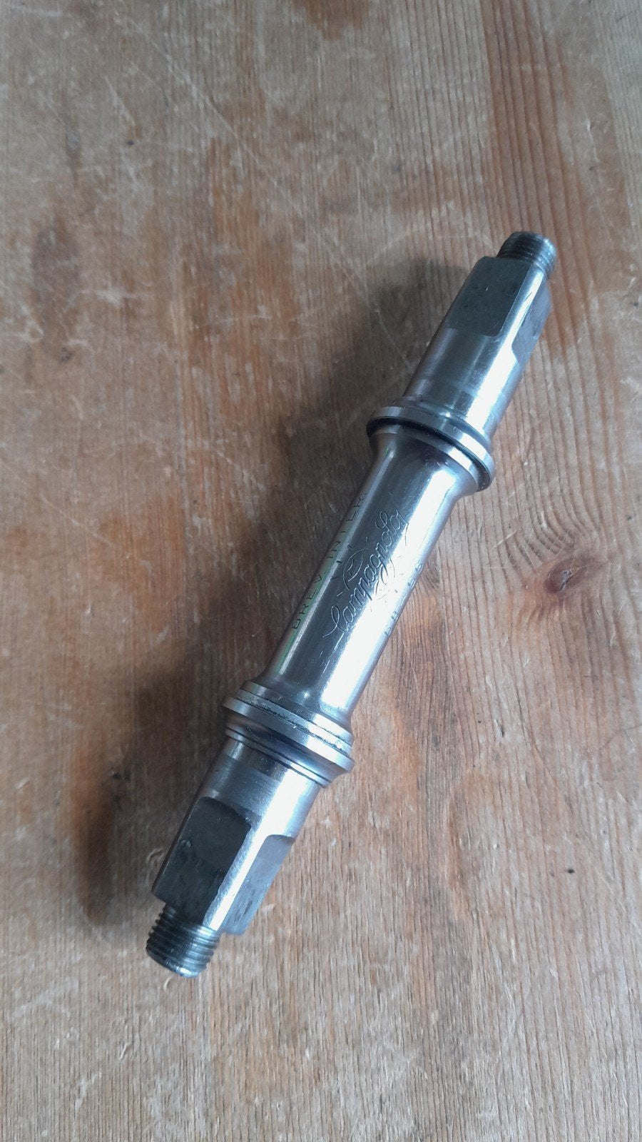 Campagnolo super record titanium as bracket trapas, Fietsen en Brommers, Fietsonderdelen, Ophalen of Verzenden, Titanium