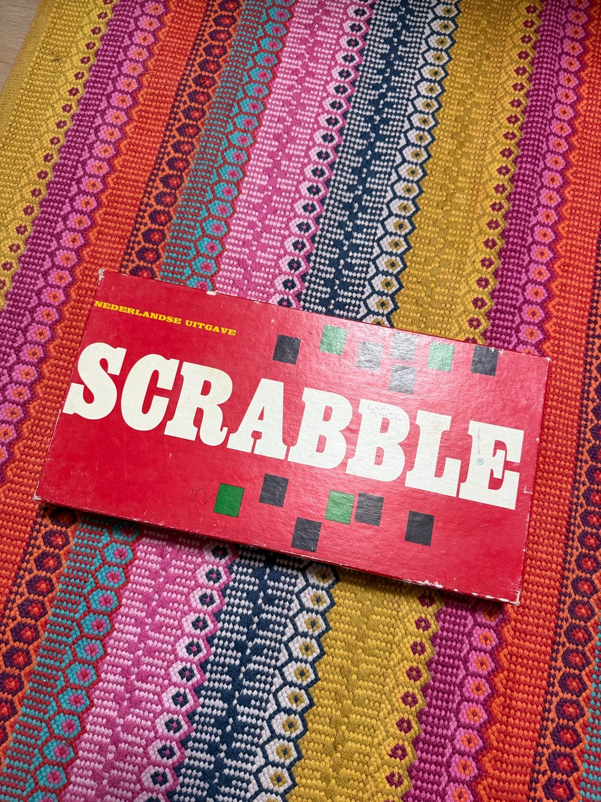 Vintage Scrabble Bordspel - Nederlandse Uitgave (1970/1972), Hobby en Vrije tijd, Gezelschapsspellen | Bordspellen, Drie of vier spelers