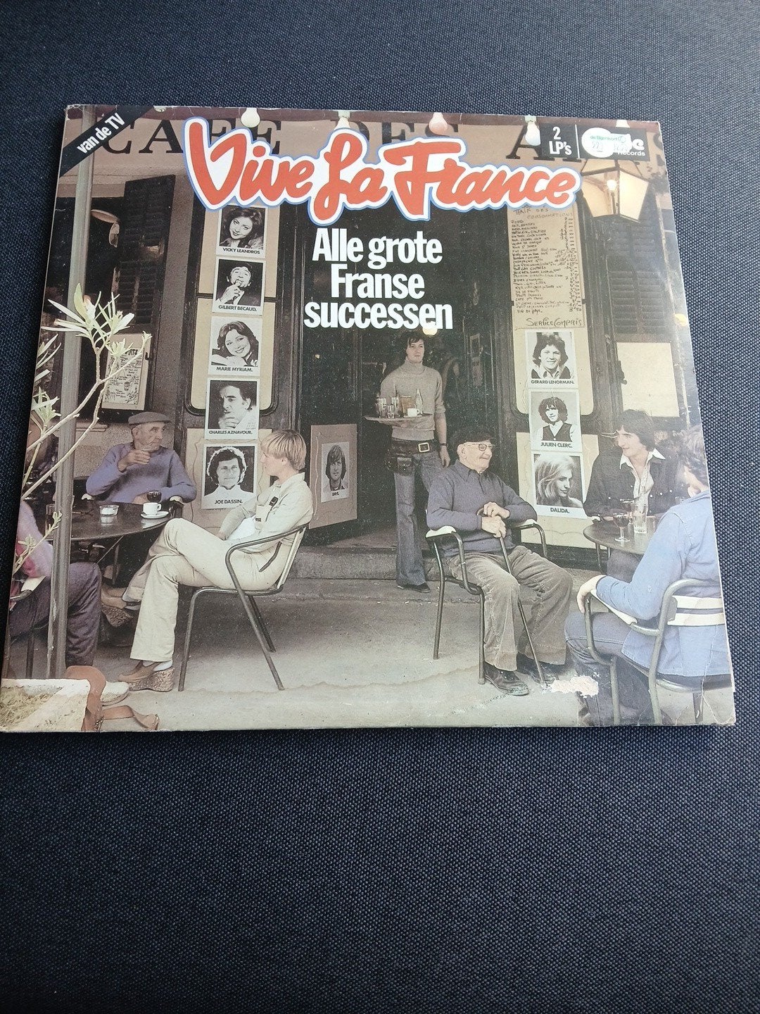 Vive la France: Alle Grote Franse Successen (2 LP's), Ophalen of Verzenden, Gebruikt, Verzamelalbum, Chanson