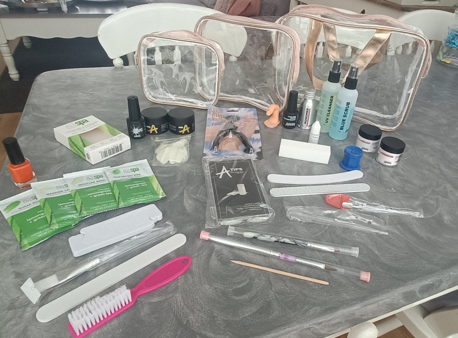 Uitgebreide nagelset: gel, acryl, spa en meer!, Ophalen of Verzenden, Nieuw