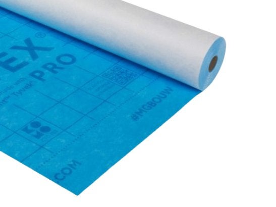 Polytex Eco waterkerende dampopen folie 1.5x50m (spinvlies), Ophalen, Nieuw, 15 m² of meer, Folie