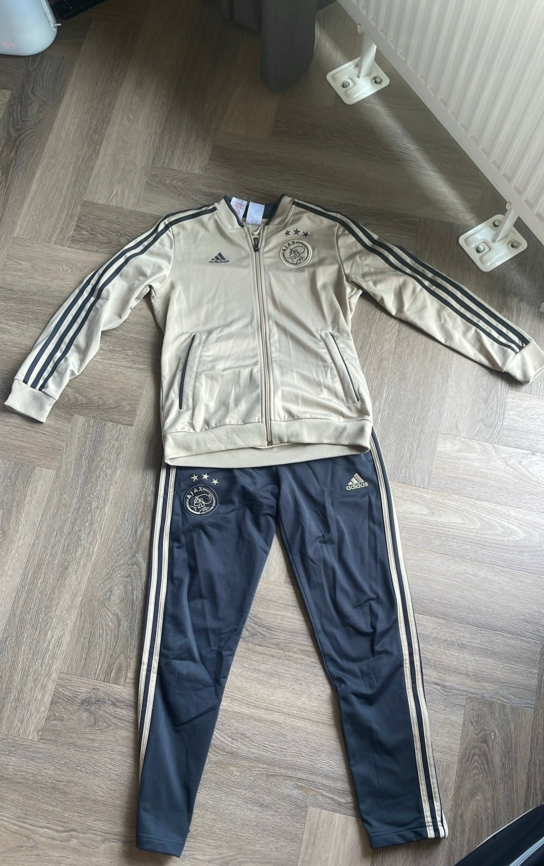 Ajax trainingspak 2018/2019, Blauw, Overige maten, Ophalen of Verzenden, Zo goed als nieuw