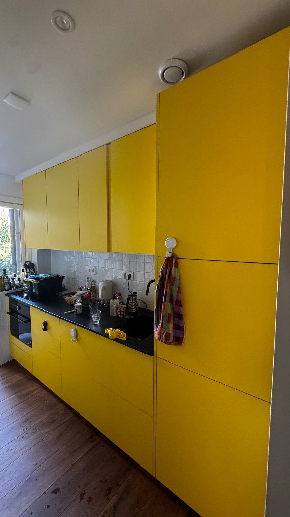 Gele frontjes en plinten voor IKEA Metod keuken, Ophalen, Geel, Nieuw, 50 tot 100 cm