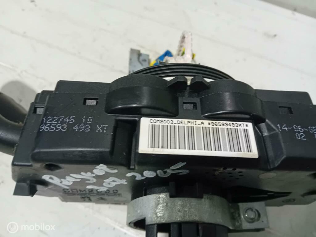 Combischakelaar Peugeot 307 96593493XT, Gebruikt, Ophalen of Verzenden