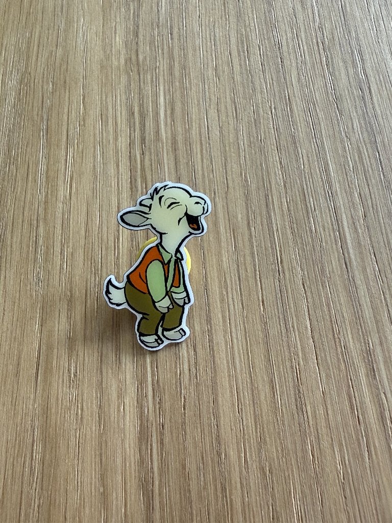Efteling Pin: Geitje van de Zeven Geitjes EPP 3, Verzamelen, Efteling, Ophalen of Verzenden, Gebruikt, Button of Speldje