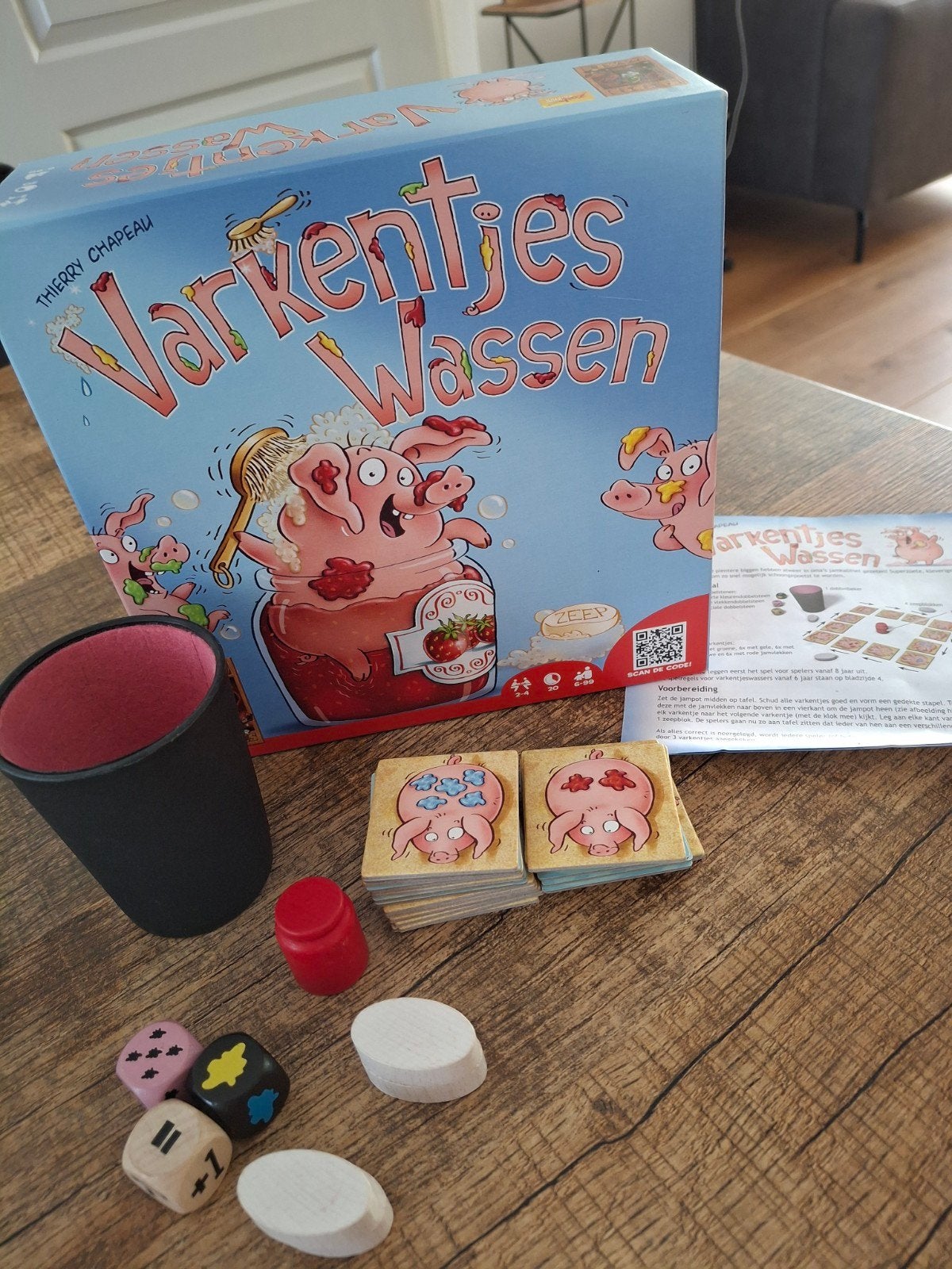 Varkentjes wassen, Hobby en Vrije tijd, Gezelschapsspellen | Bordspellen, Ophalen of Verzenden