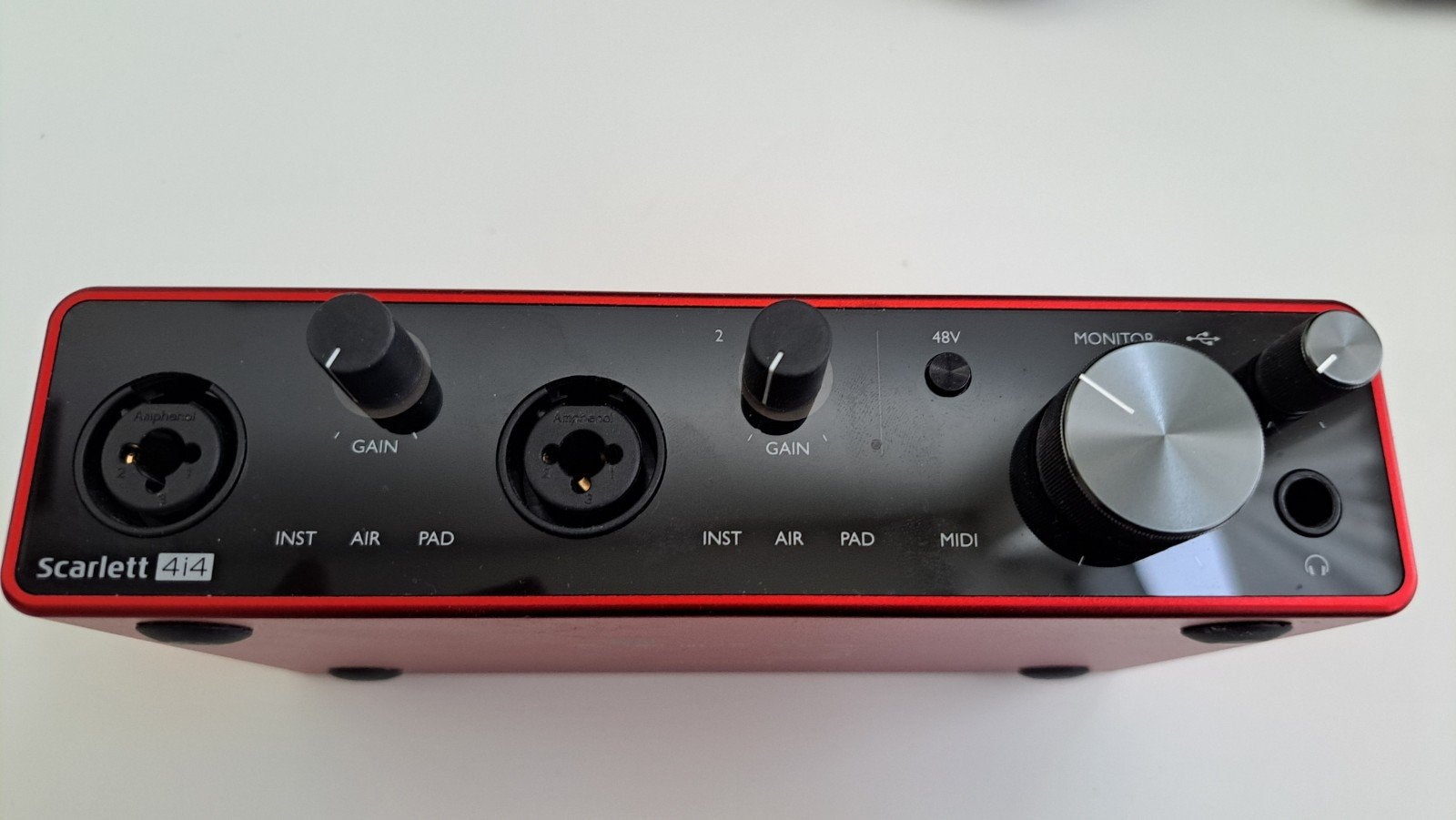 ≥ Focusrite Scarlett 4i4 Audio Interface (3e Generatie