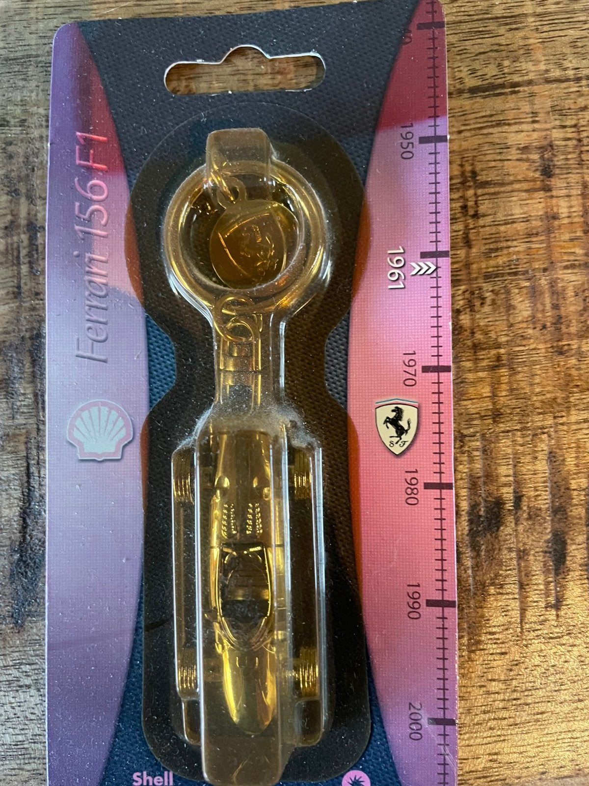 Shell Ferrari sleutelhanger, Ophalen of Verzenden, Zo goed als nieuw, Auto