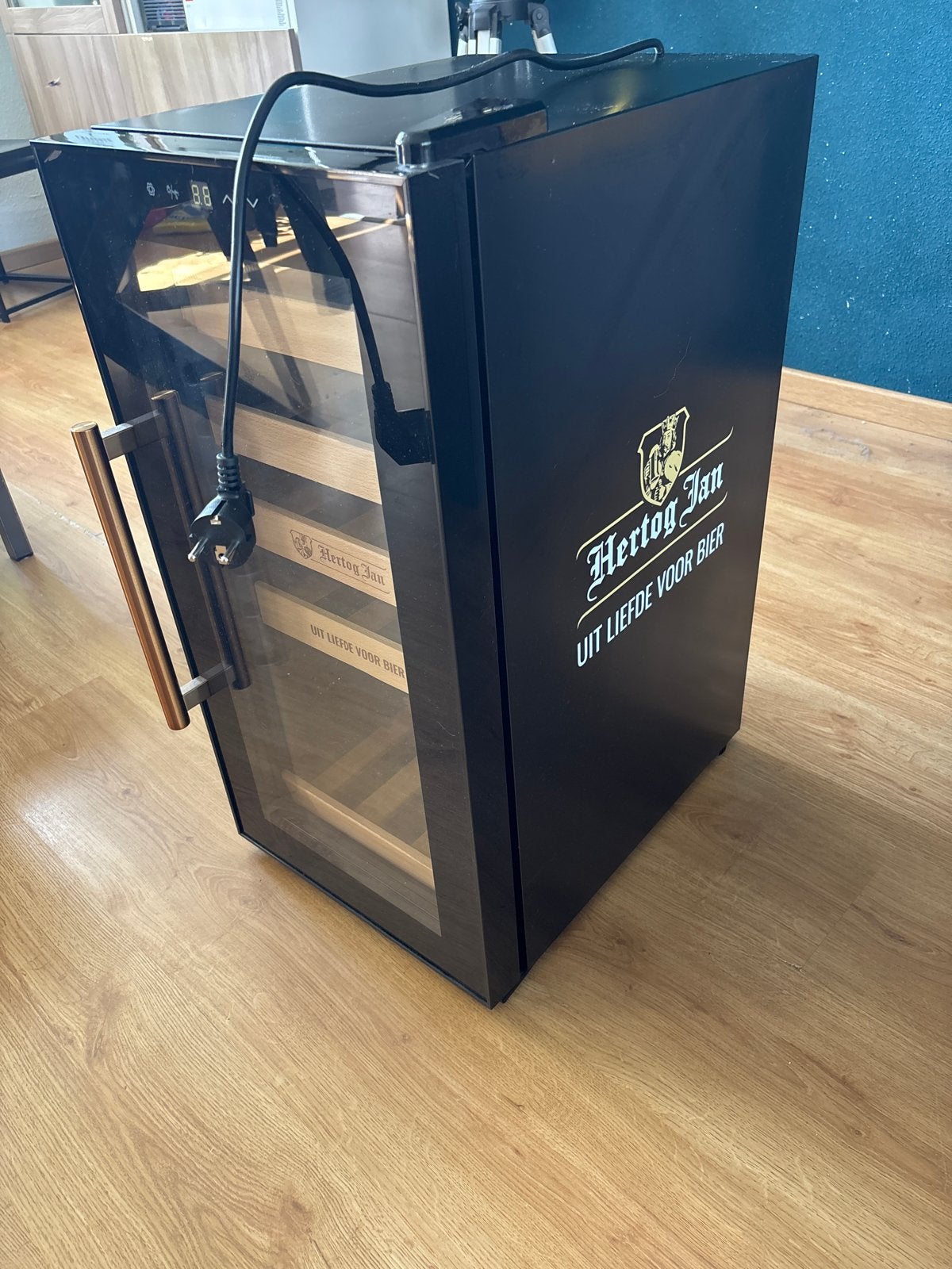 Hertog Jan Compressor Bierkoelkast - 44L, Witgoed en Apparatuur, Koelkasten en IJskasten, Zonder vriesvak, 45 tot 60 cm, Ophalen