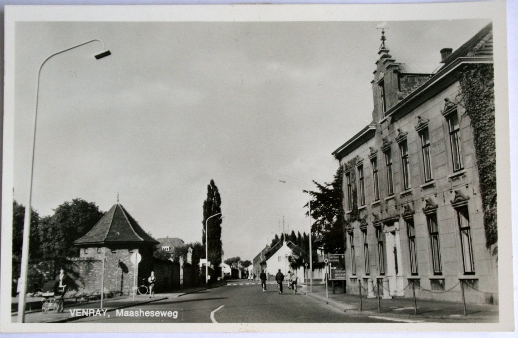 Venray, Maasheseweg, Verzamelen, Ansichtkaarten | Nederland, Ophalen of Verzenden, 1960 tot 1980, Gelopen, Limburg