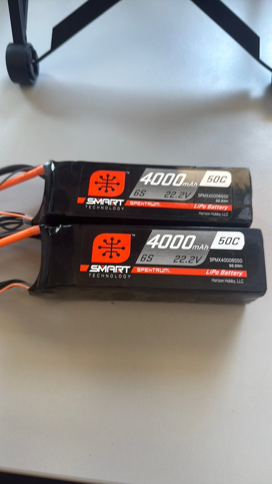 Spektrum 4000mAh 6S 22.2V 50C Smart LiPo Battery IC5, Ophalen of Verzenden, Zo goed als nieuw
