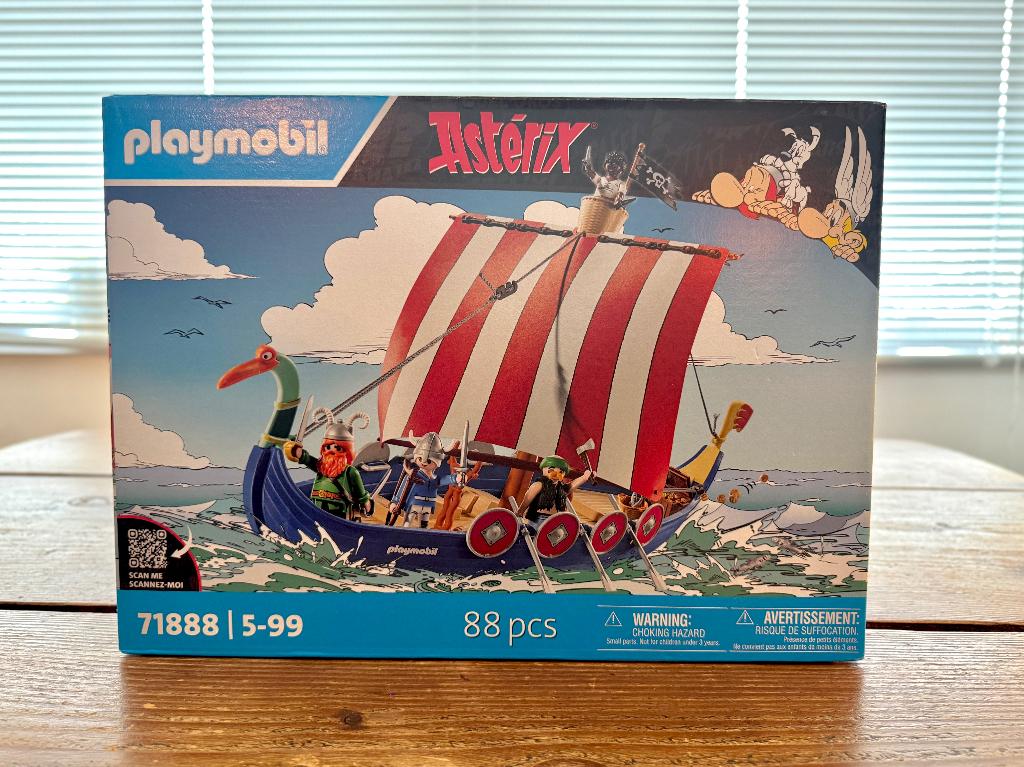 Playmobil Asterix & Obelix Piratenboot - 71888 (Nieuw), Ophalen of Verzenden, Nieuw, Complete set