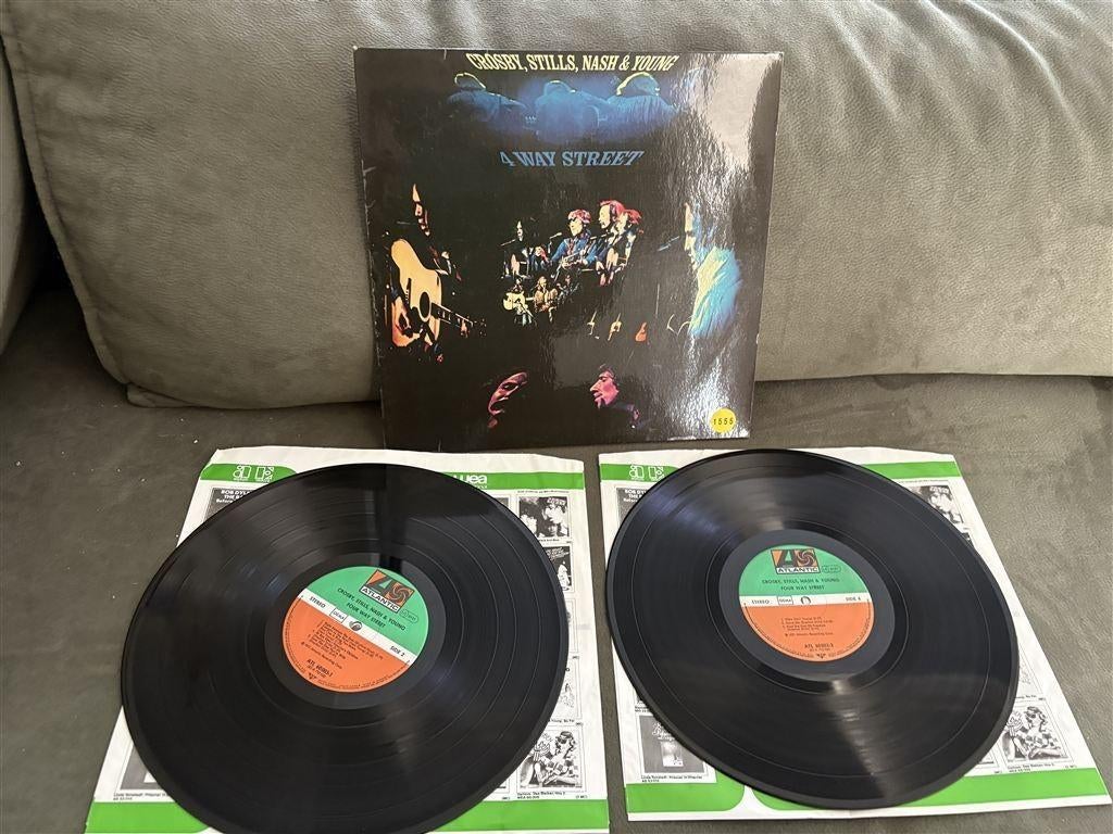 Crosby Stills nash and young - 4 way street - P1555 - Vinyl, Ophalen of Verzenden, Zo goed als nieuw, 12 inch, Poprock