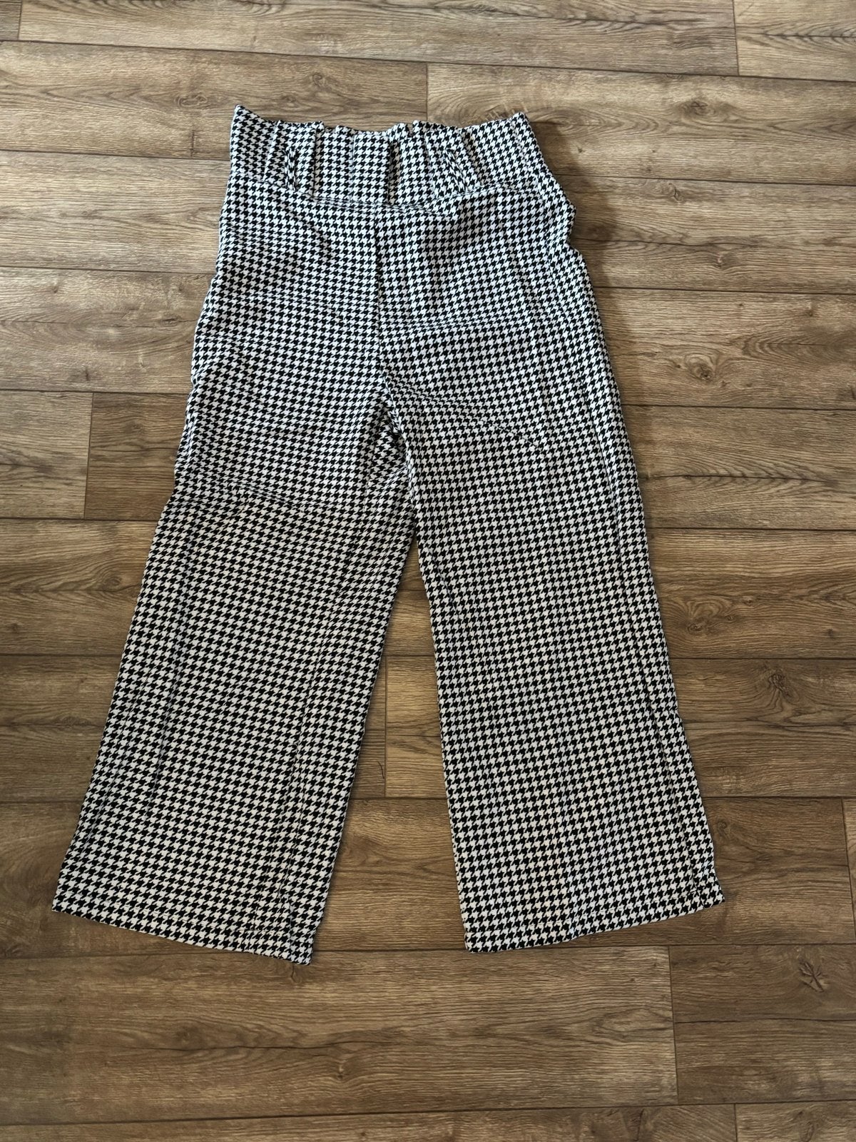 Shein Pied-de-poule Broek Maat L, Zwart, Maat 42/44 (L), Ophalen of Verzenden, Zo goed als nieuw
