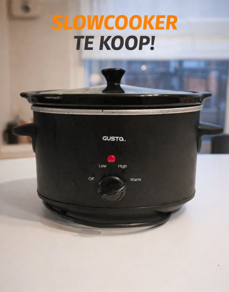 Gusta Slowcooker 3,5 Liter (alleen ophalen), Ophalen, Nieuw