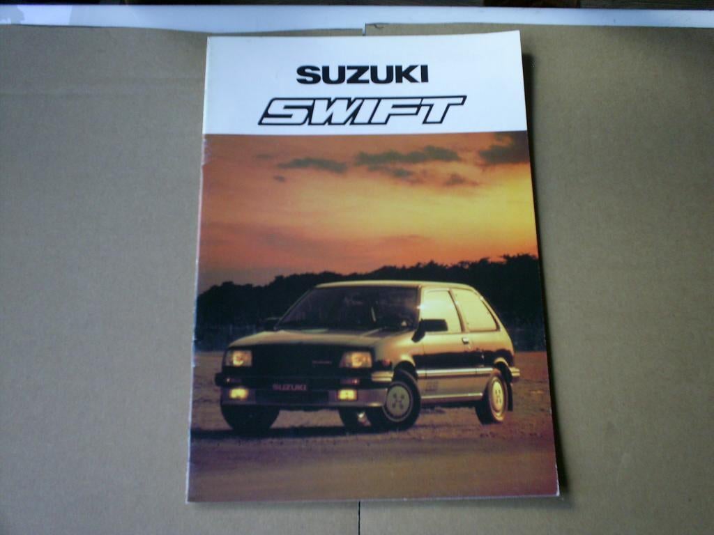 Suzuki Swift 1986 24 pag., Verzenden, Zo goed als nieuw, Overige merken