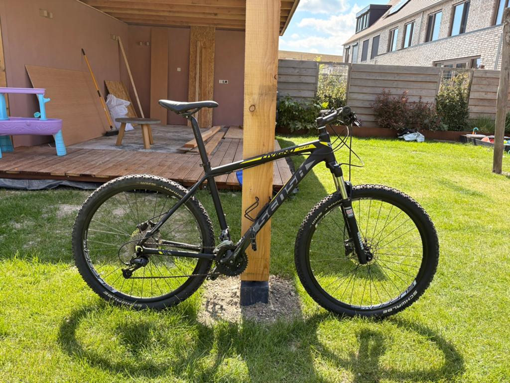 Mountainbike Sensa Livigno zwart 27,5 inch, Fietsen en Brommers, Fietsen | Mountainbikes en ATB, Zo goed als nieuw, Heren, Overige merken