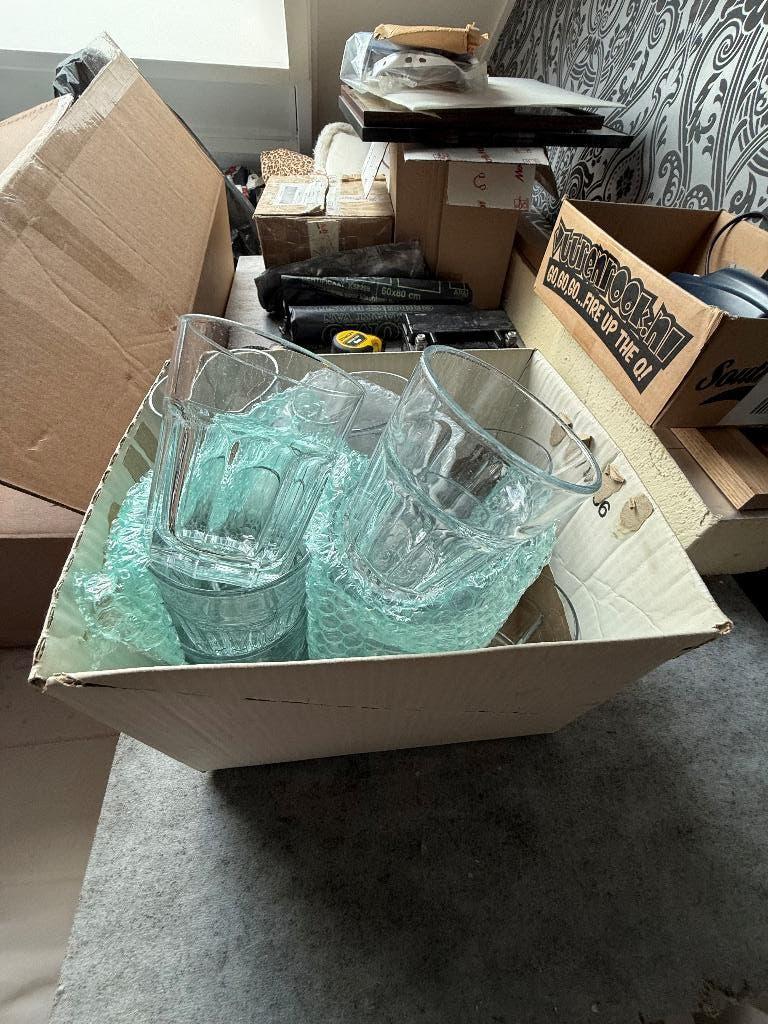 Picardi waterglazen., Verzamelen, Glas en Borrelglaasjes, Ophalen of Verzenden, Gebruikt, Overige typen