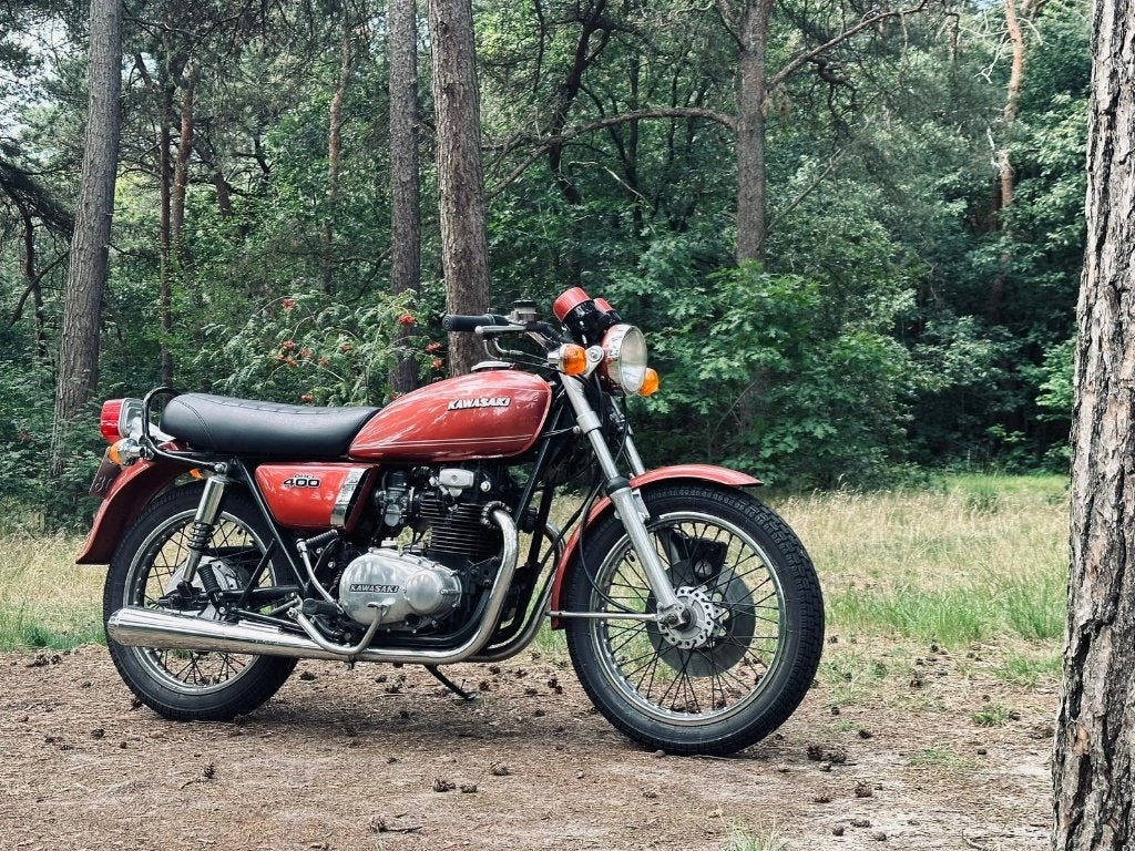 Kawasaki kz 400, Motoren, Ophalen, Gebruikt