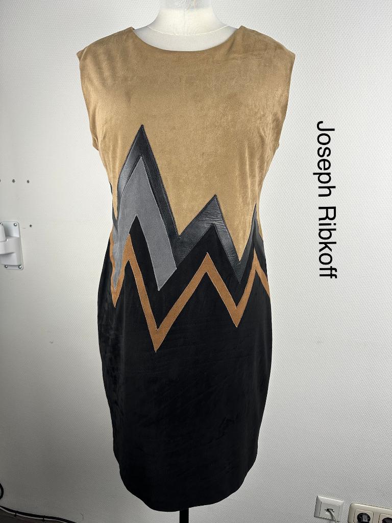 Joseph Ribkoff Jurk  (mt: 44) 20,4/16, Joseph Ribkoff, Joseph Ribkoff, Zwart, Maat 42/44 (L)