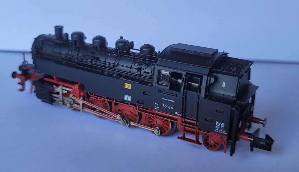 N-spoor Fleischmann stoomlocomotief 7087, Hobby en Vrije tijd, Modeltreinen | N-Spoor, Fleischmann, Ophalen of Verzenden, Zo goed als nieuw