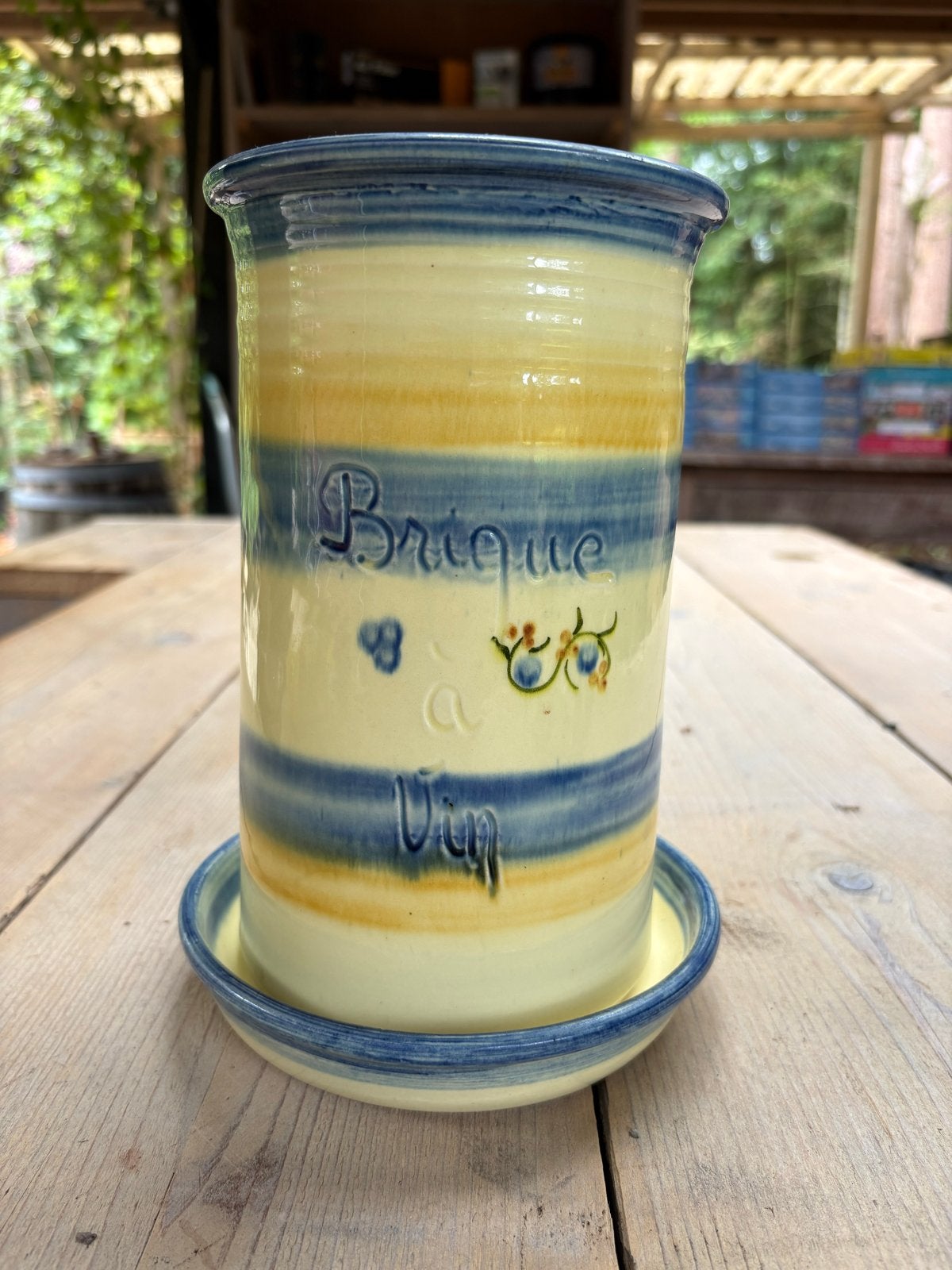 Vintage Lou Pignatier Vallauris Brique à Vin Wijnkoeler, Ophalen