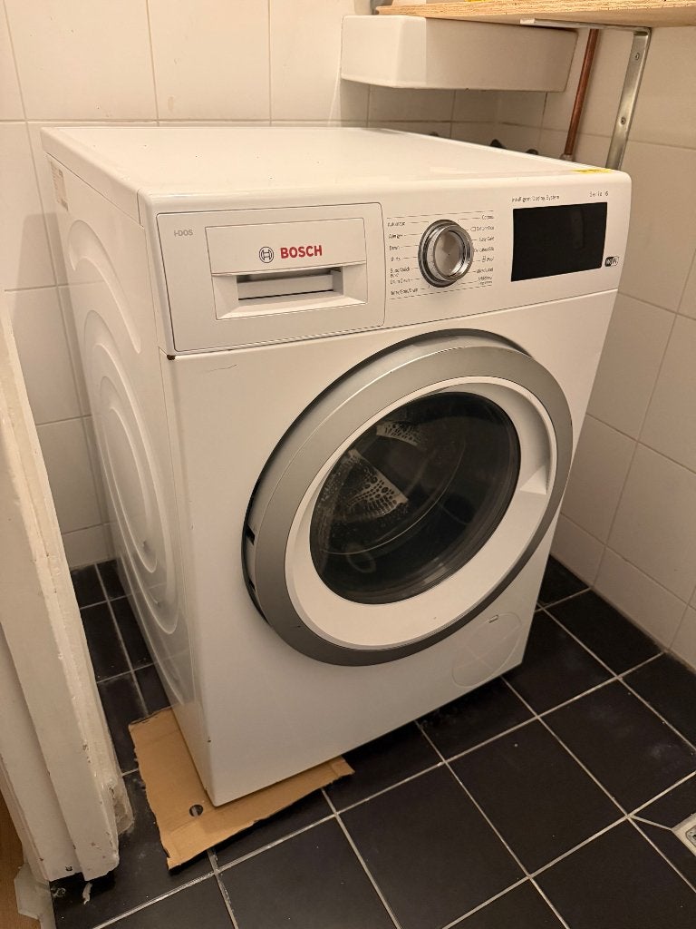 Bosch wasmachine, Ophalen, Gebruikt, 1200 tot 1600 toeren