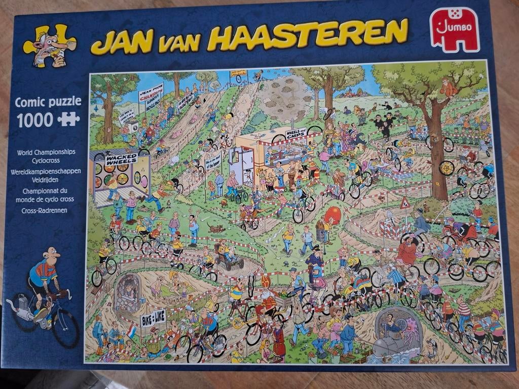 Jan van Haasteren Cyclocross Puzzel 1000 stukjes, Ophalen