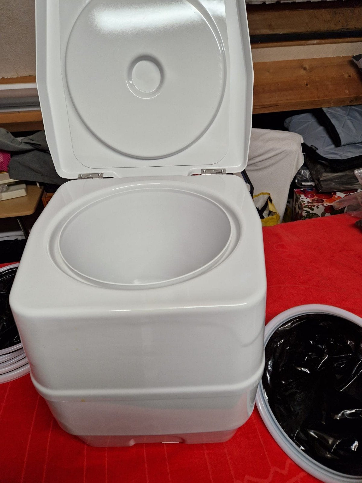 Cactus droogtoilet, Caravans en Kamperen, Ophalen, Zo goed als nieuw