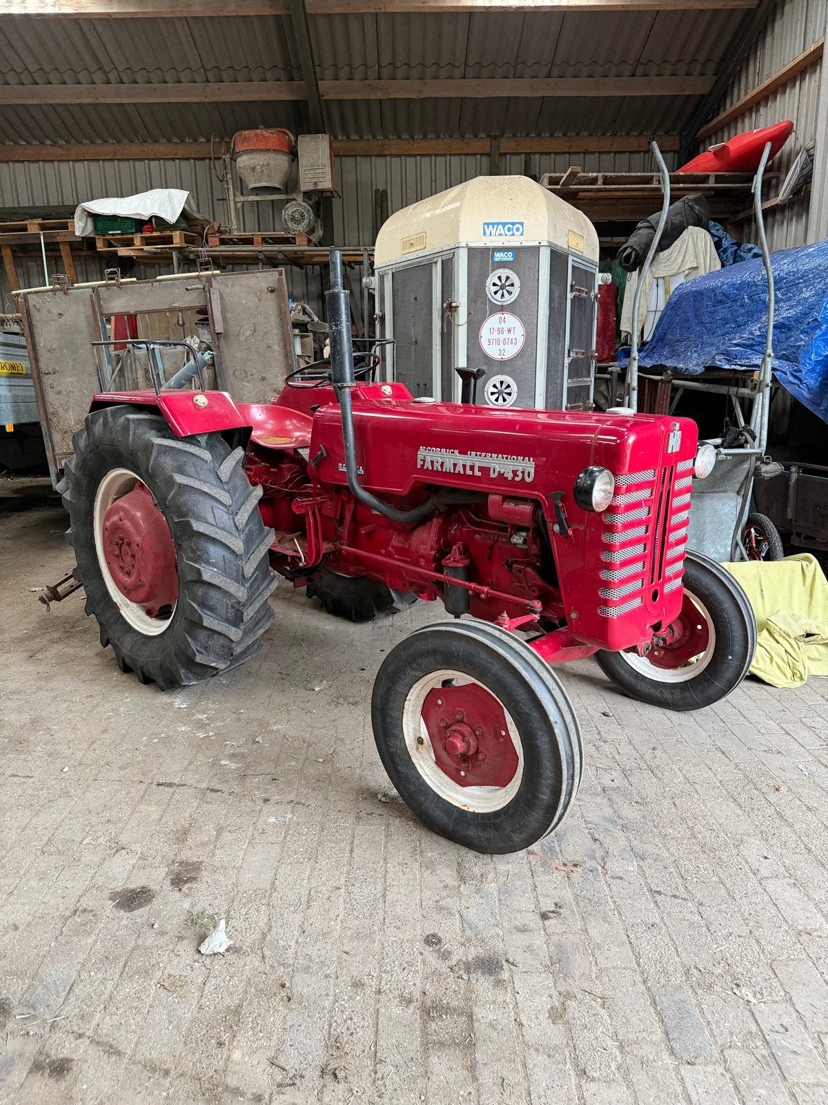 McCormick International Farmall D-430 Oldtimer Tractor, Meer dan 10000, Oldtimer, McCormick, Ophalen of Verzenden