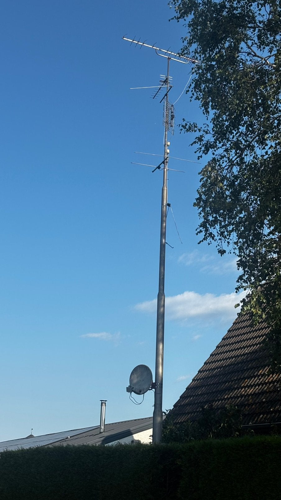 Antenne mast, Telecommunicatie, Ophalen, Zo goed als nieuw, Mast