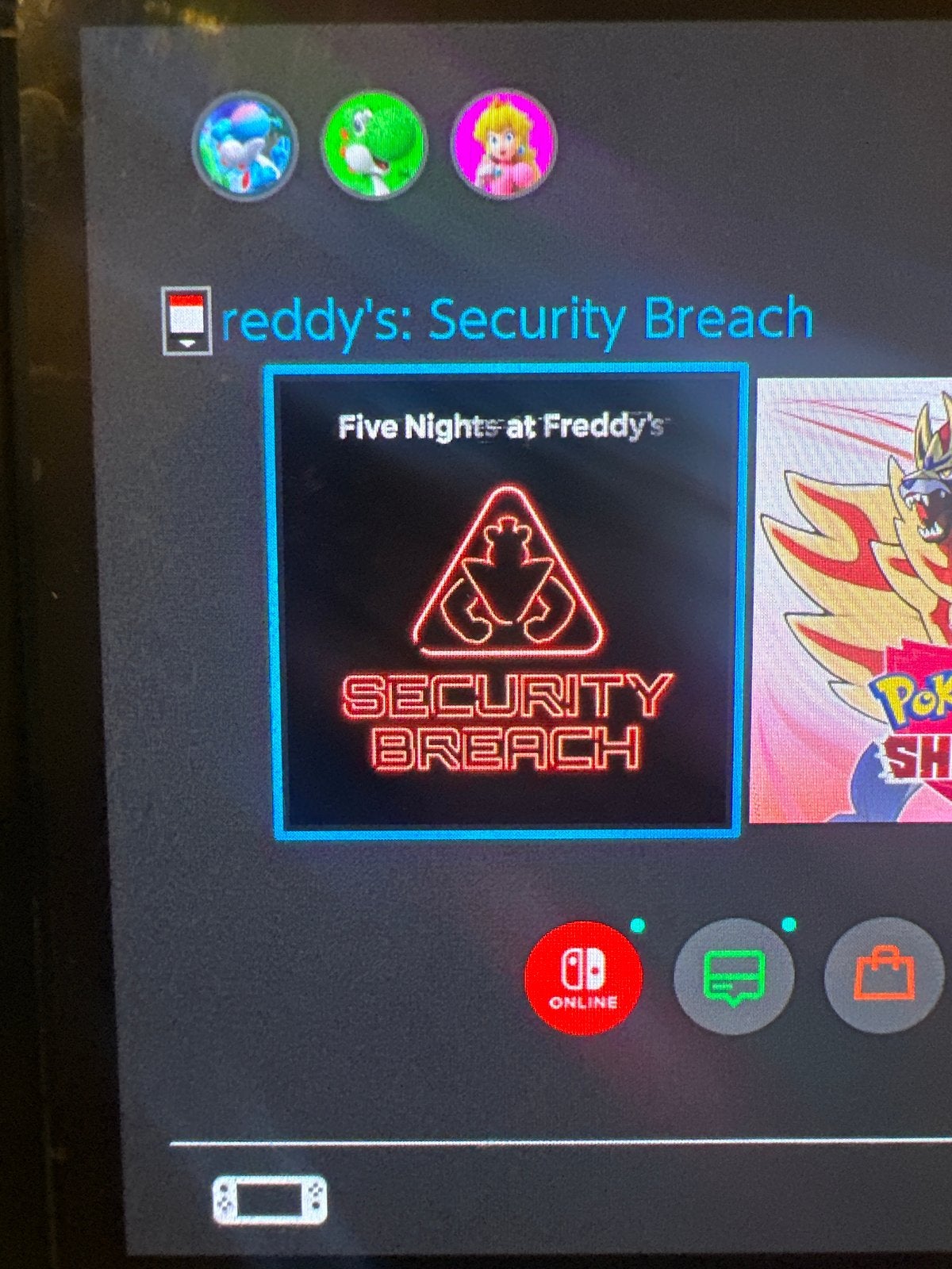Five Nights at Freddy's: Security Breach Nintendo Switch, Avontuur en Actie, 1 speler, Ophalen of Verzenden, Zo goed als nieuw
