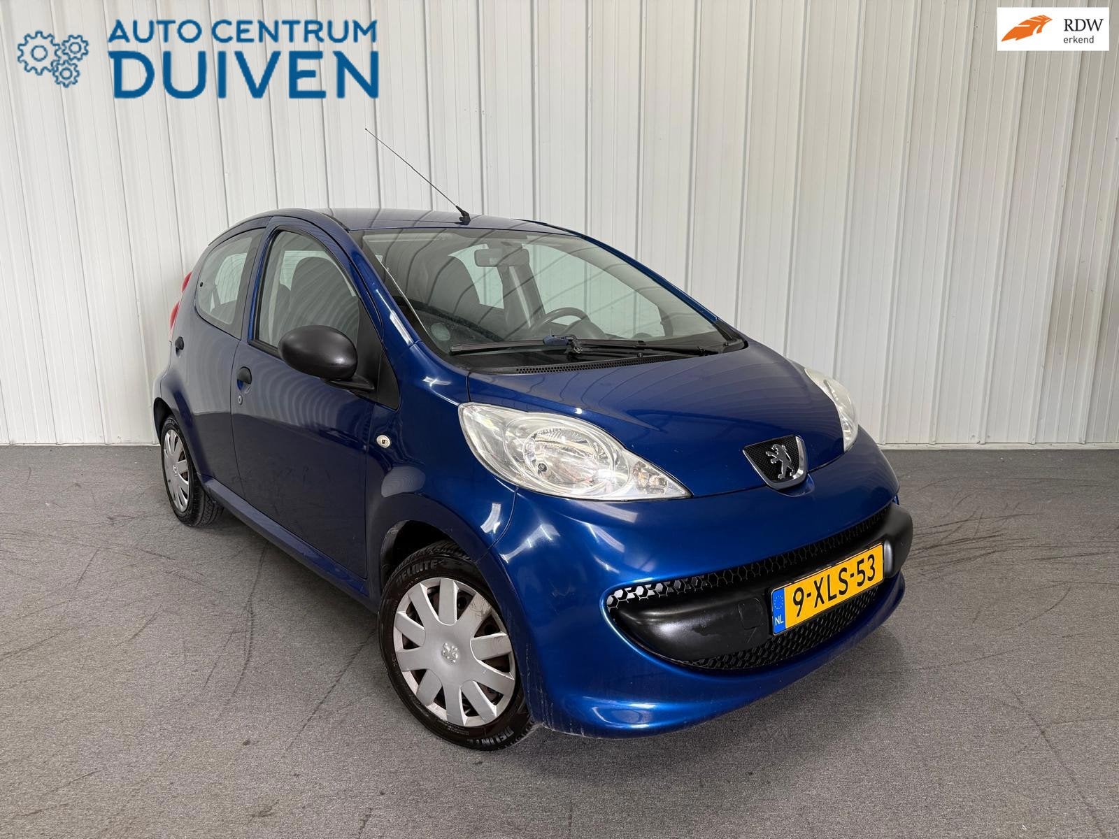 Peugeot 107 1.0 | Nieuw APK | 5 deurs, Voorwielaandrijving, Stof, Gebruikt, Zwart