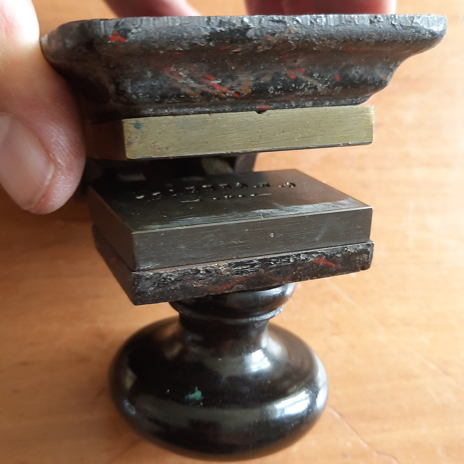 Stempel Preegstempel Ambtenaar  Nederlands Indië voor WO2, Verzenden