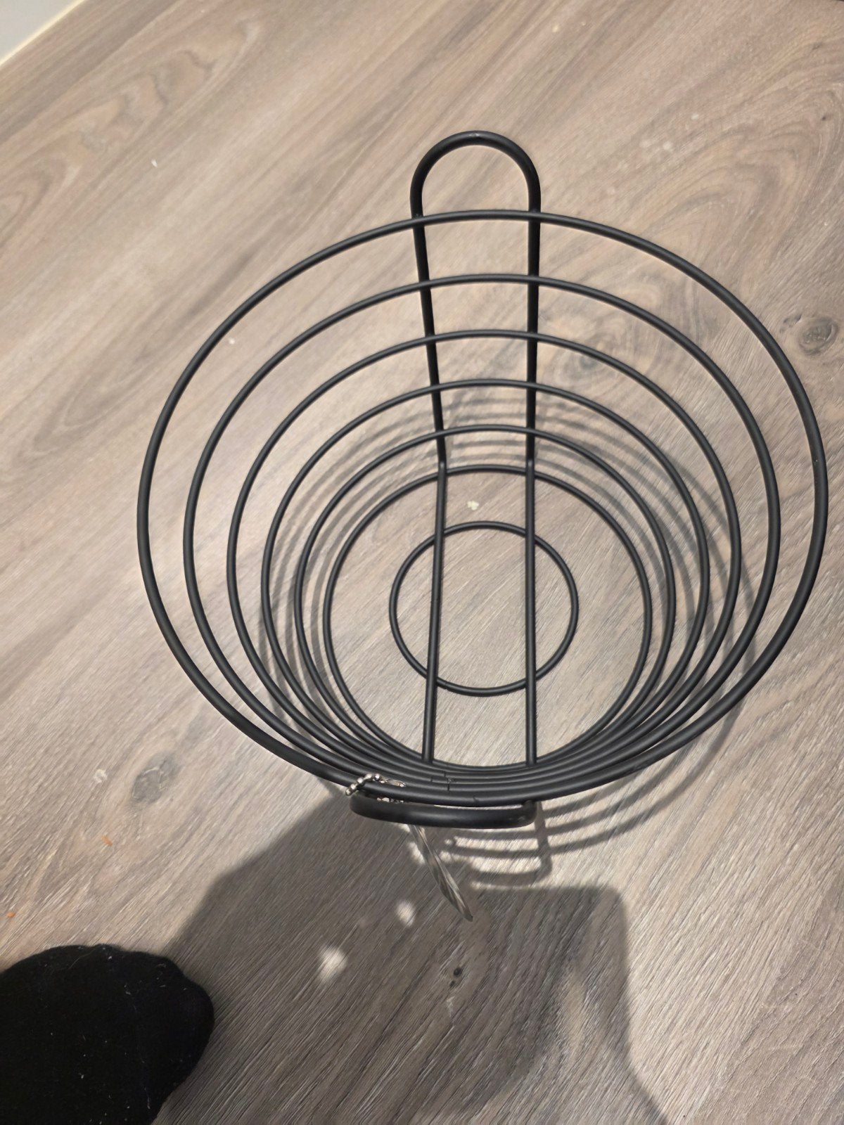 Industriële metalen fruitschaal - Zwart, Schaal, Rond, Nieuw, Ophalen of Verzenden